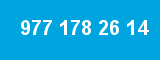977 178 26 14